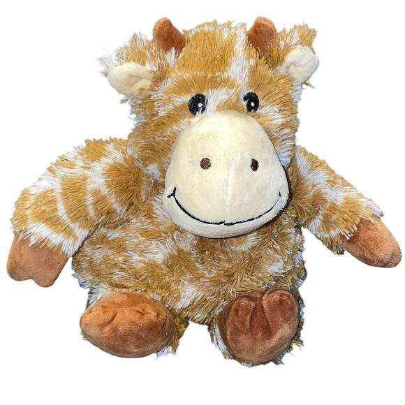 Warmies Jr Plush Giraffe Heat Therapy French Lavender Sensory Stuffed Brown 9" - Picture 12 of 13